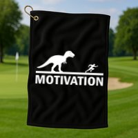 T-Rex Motivation Golf Towel