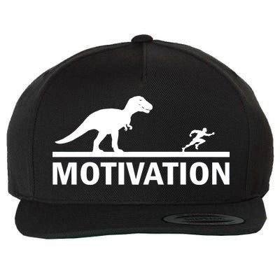 T-Rex Motivation Wool Snapback Cap