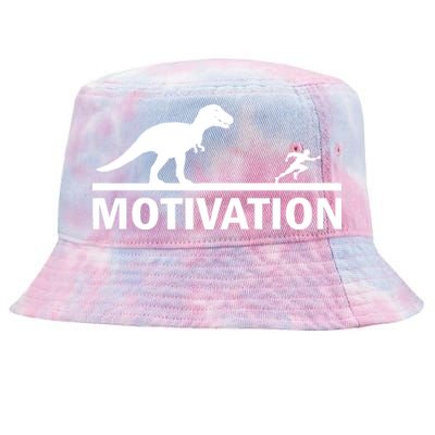 T-Rex Motivation Tie-Dyed Bucket Hat