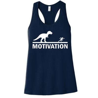 T-Rex Motivation Women's Racerback Tank