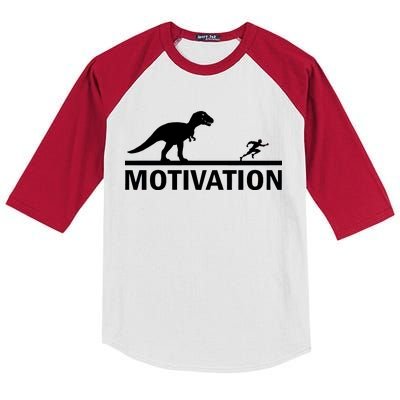 T-Rex Motivation Kids Colorblock Raglan Jersey