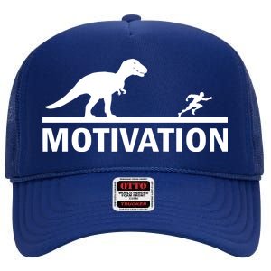 T-Rex Motivation High Crown Mesh Back Trucker Hat