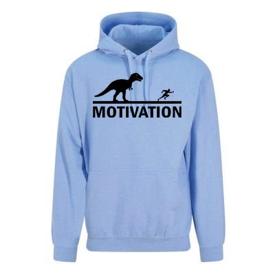 T-Rex Motivation Unisex Surf Hoodie