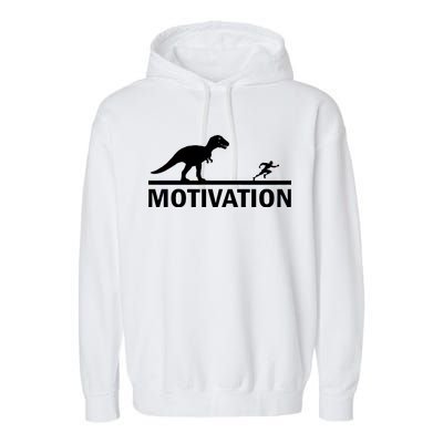 T-Rex Motivation Garment-Dyed Fleece Hoodie