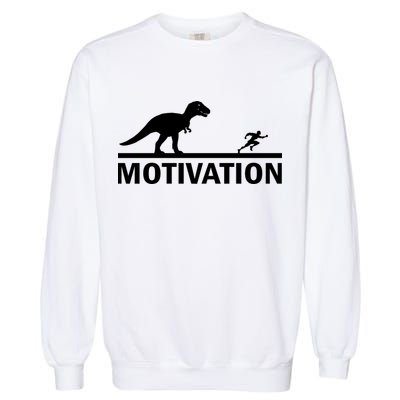 T-Rex Motivation Garment-Dyed Sweatshirt