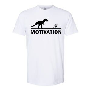 T-Rex Motivation Softstyle CVC T-Shirt