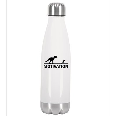 T-Rex Motivation Stainless Steel Insulated Water Bottle