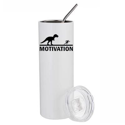 T-Rex Motivation Stainless Steel Tumbler