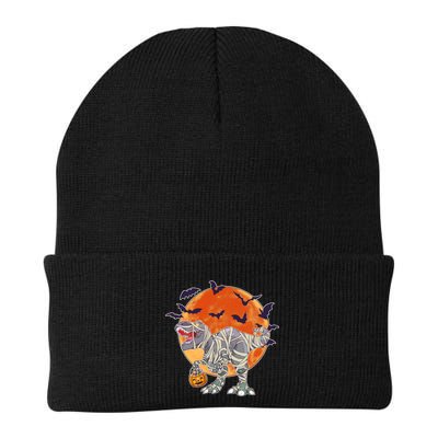 T-Rex Mummy Attack Spooky Halloween Beanie