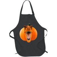 T-REX Pumpkin Face Apron