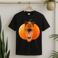 T-REX Pumpkin Face T-Shirt