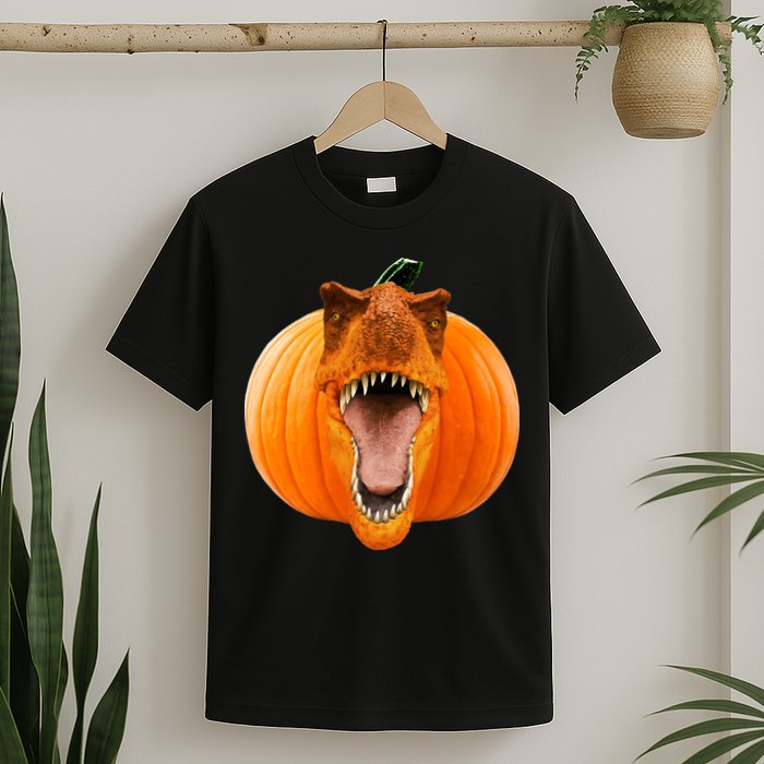 T-REX Pumpkin Face T-Shirt