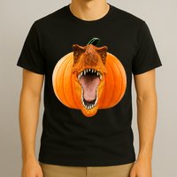 T-REX Pumpkin Face T-Shirt