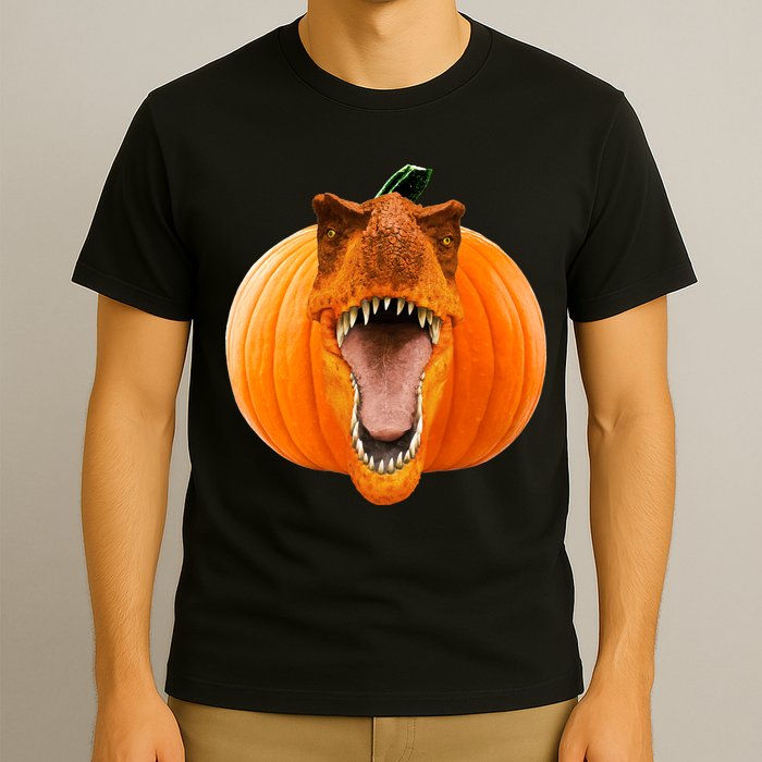 T-REX Pumpkin Face T-Shirt