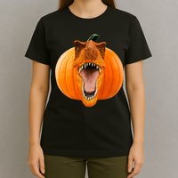 T-REX Pumpkin Face T-Shirt