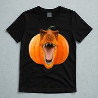 T-REX Pumpkin Face T-Shirt