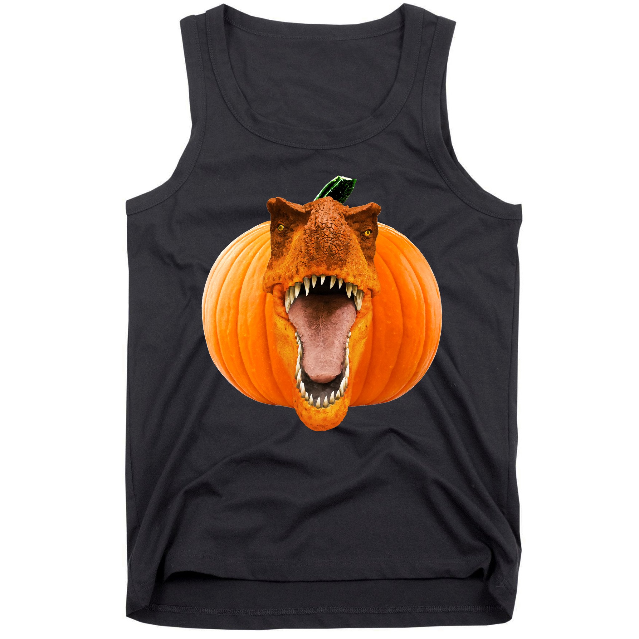 T-REX Pumpkin Face Tank Top