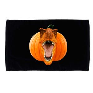 T-REX Pumpkin Face Microfiber Hand Towel