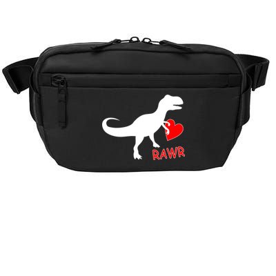 T-Rex Rawr Heart Dinosaur Valentine's Day Crossbody Pack