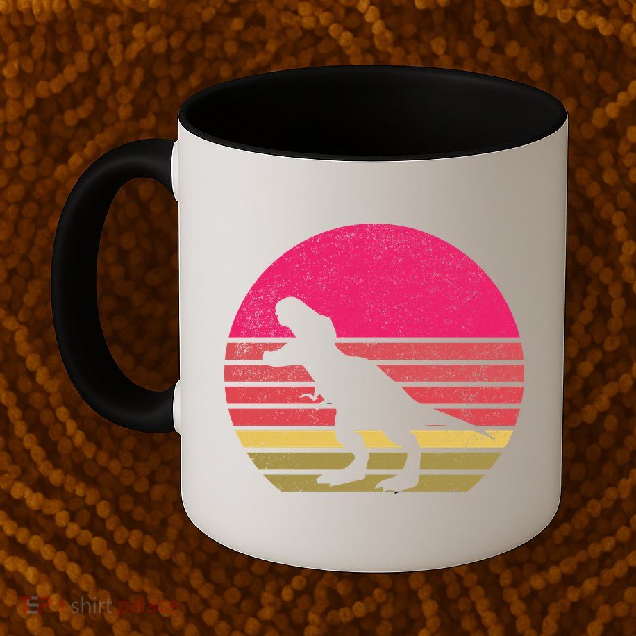 T-Rex Retro Mug