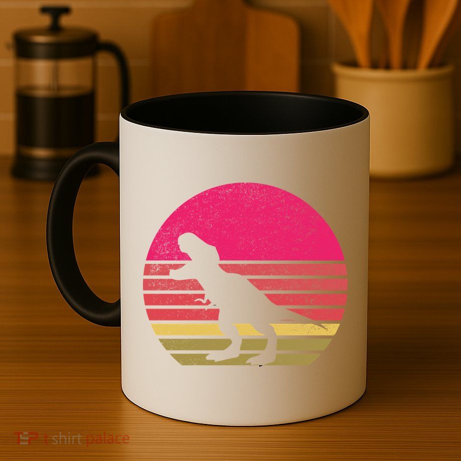 T-Rex Retro Mug