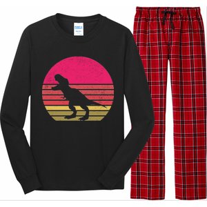 T-Rex Retro Long Sleeve Pajama Set