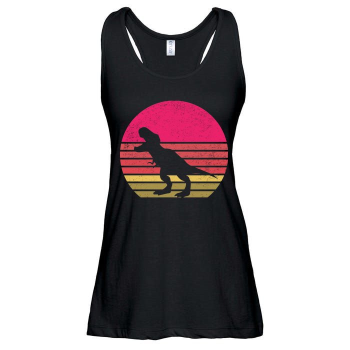 T-Rex Retro Ladies Essential Flowy Tank