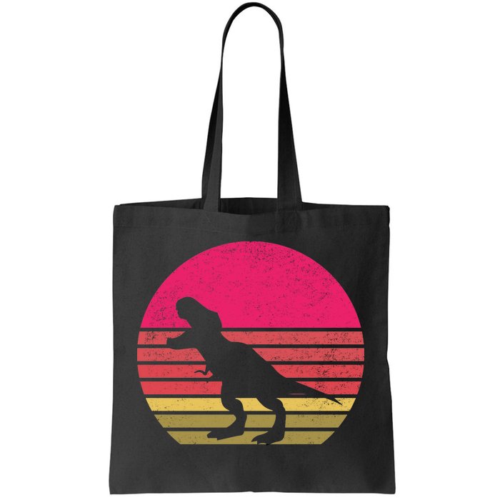 T-Rex Retro Tote Bag