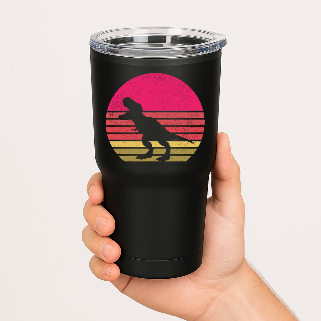 T-Rex Retro Tumbler