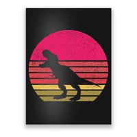 T-Rex Retro Poster
