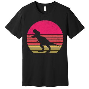 T-Rex Retro Premium T-Shirt