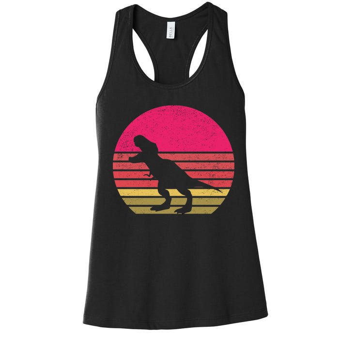 T-Rex Retro Women's Racerback Tank