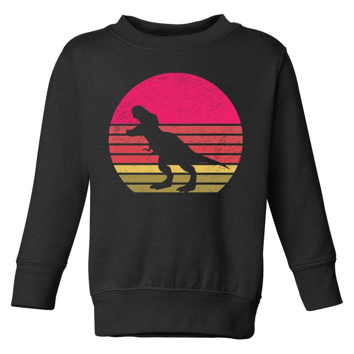 T-Rex Retro Toddler Sweatshirt