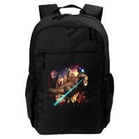 T-Rex Rexzilla Lazer Burning City Backpack