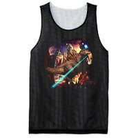 T-Rex Rexzilla Lazer Burning City Mesh Reversible Basketball Jersey Tank