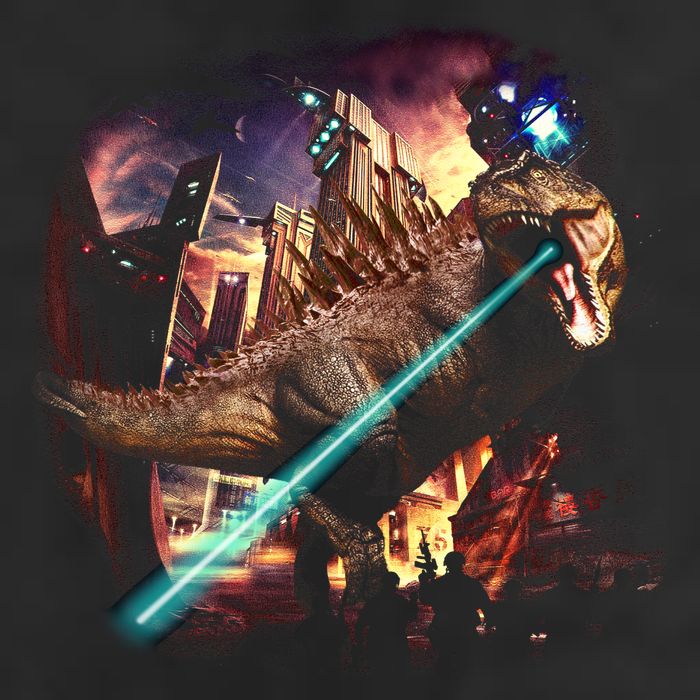 T-Rex Rexzilla Lazer Burning City 25L Jumbo Tote