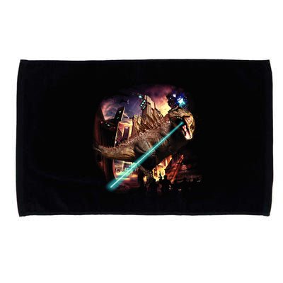 T-Rex Rexzilla Lazer Burning City Microfiber Hand Towel
