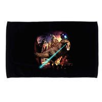 T-Rex Rexzilla Lazer Burning City Microfiber Hand Towel