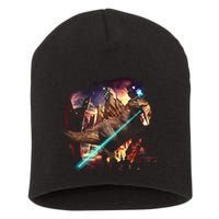 T-Rex Rexzilla Lazer Burning City Short Acrylic Beanie