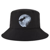 T-Rex Riding To The Moon  Cool Comfort Performance Bucket Hat