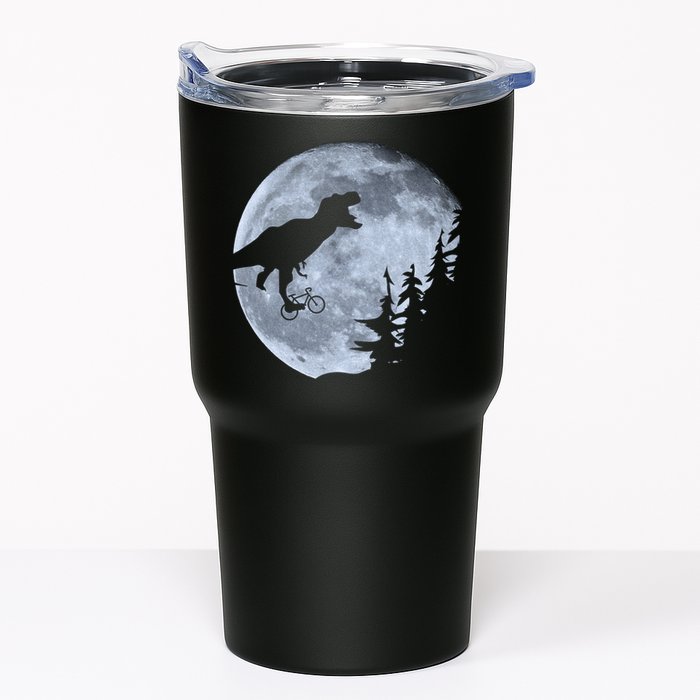 T-Rex Riding To The Moon  Tumbler
