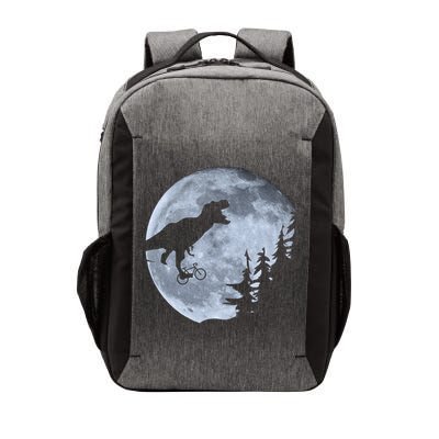 T-Rex Riding To The Moon  Vector Backpack