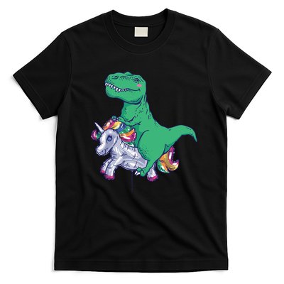 T-Rex Riding Unicorn T-Shirt