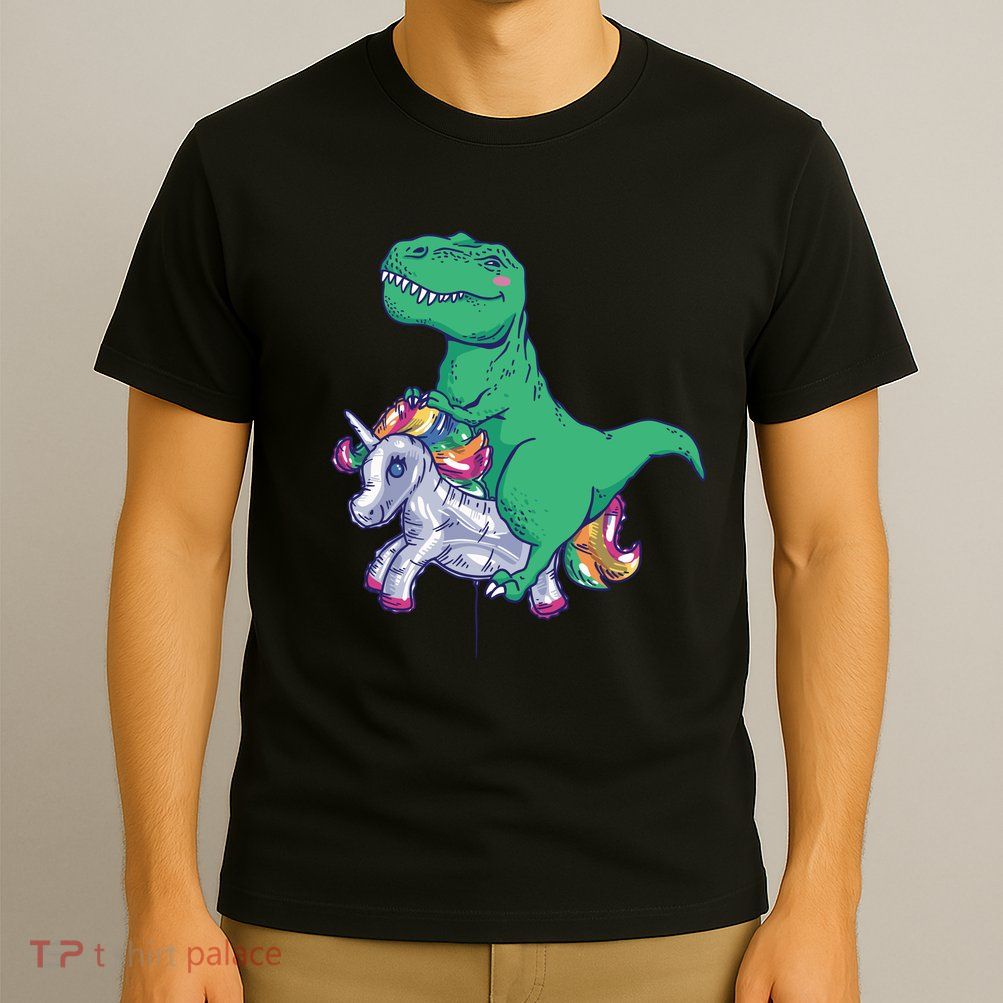 T-Rex Riding Unicorn T-Shirt