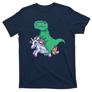 T-Rex Riding Unicorn T-Shirt