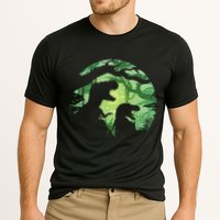 T-Rex Silhouette Cooling Performance Crew T-Shirt