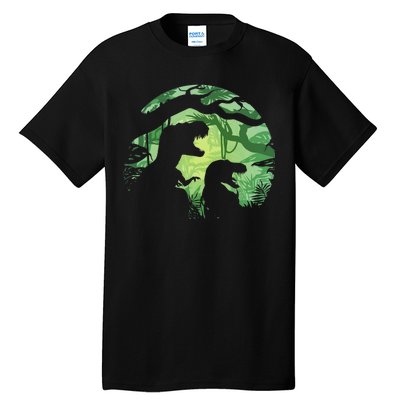 T-Rex Silhouette Tall T-Shirt