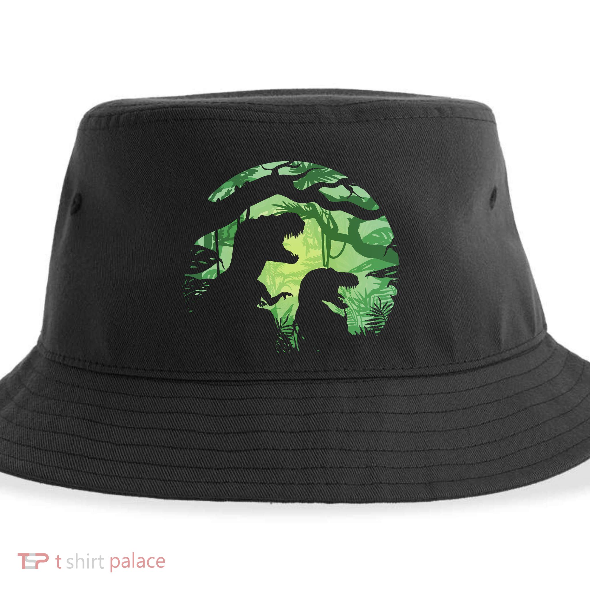 T-Rex Silhouette Sustainable Bucket Hat