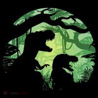 T-Rex Silhouette Premium T-Shirt