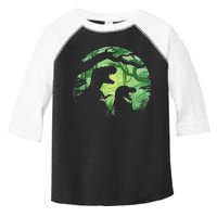 T-Rex Silhouette Toddler Fine Jersey T-Shirt